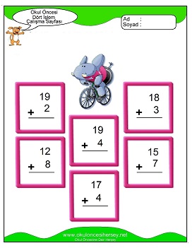 İşlemler yaprak test
